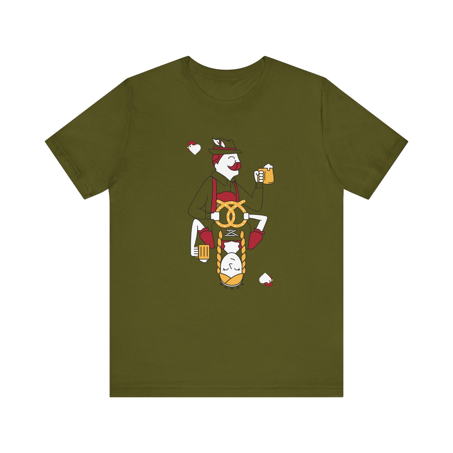 Chicken of Hearts Oktoberfest Tee