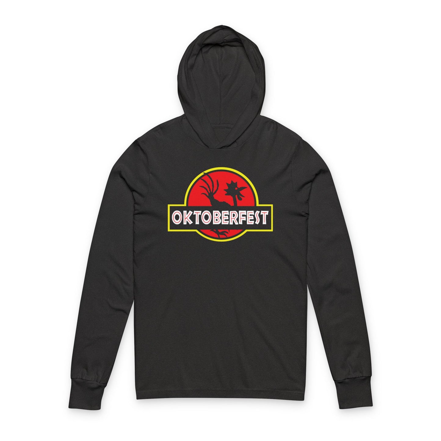 Oktoberfest Park Unisex Hooded Long Sleeve Tee, Perfect for Fall Celebrations, Casual Wear, Party, Gifts, Unisex Apparel
