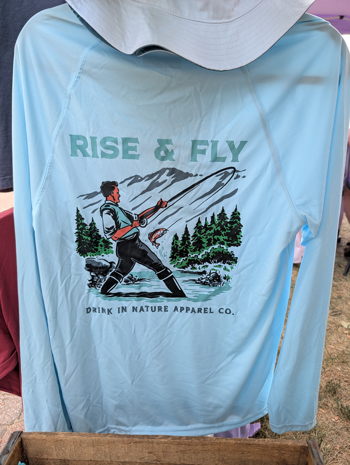Rise & Fly Hooded UPF Long Sleeve