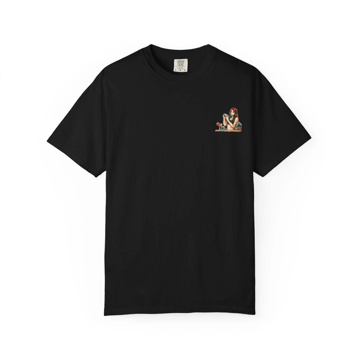Drink in Nature T-Shirt — "Thirst Things First" Bar Graphic