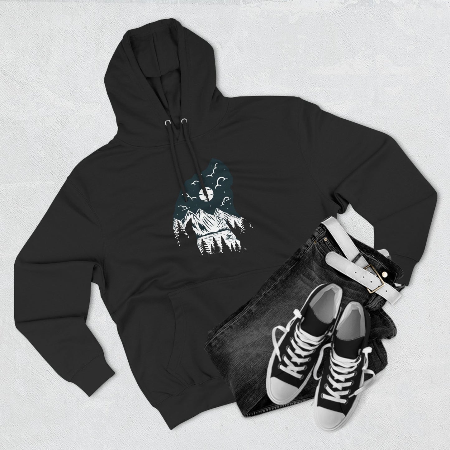 Bigfoot Unisex Premium Pullover Hoodie