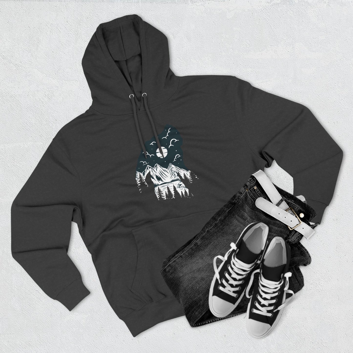 Bigfoot Unisex Premium Pullover Hoodie