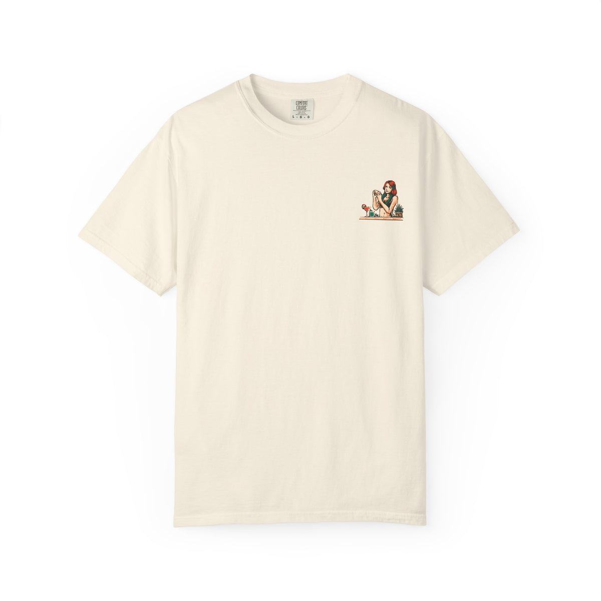 Drink in Nature T-Shirt — "Thirst Things First" Bar Graphic