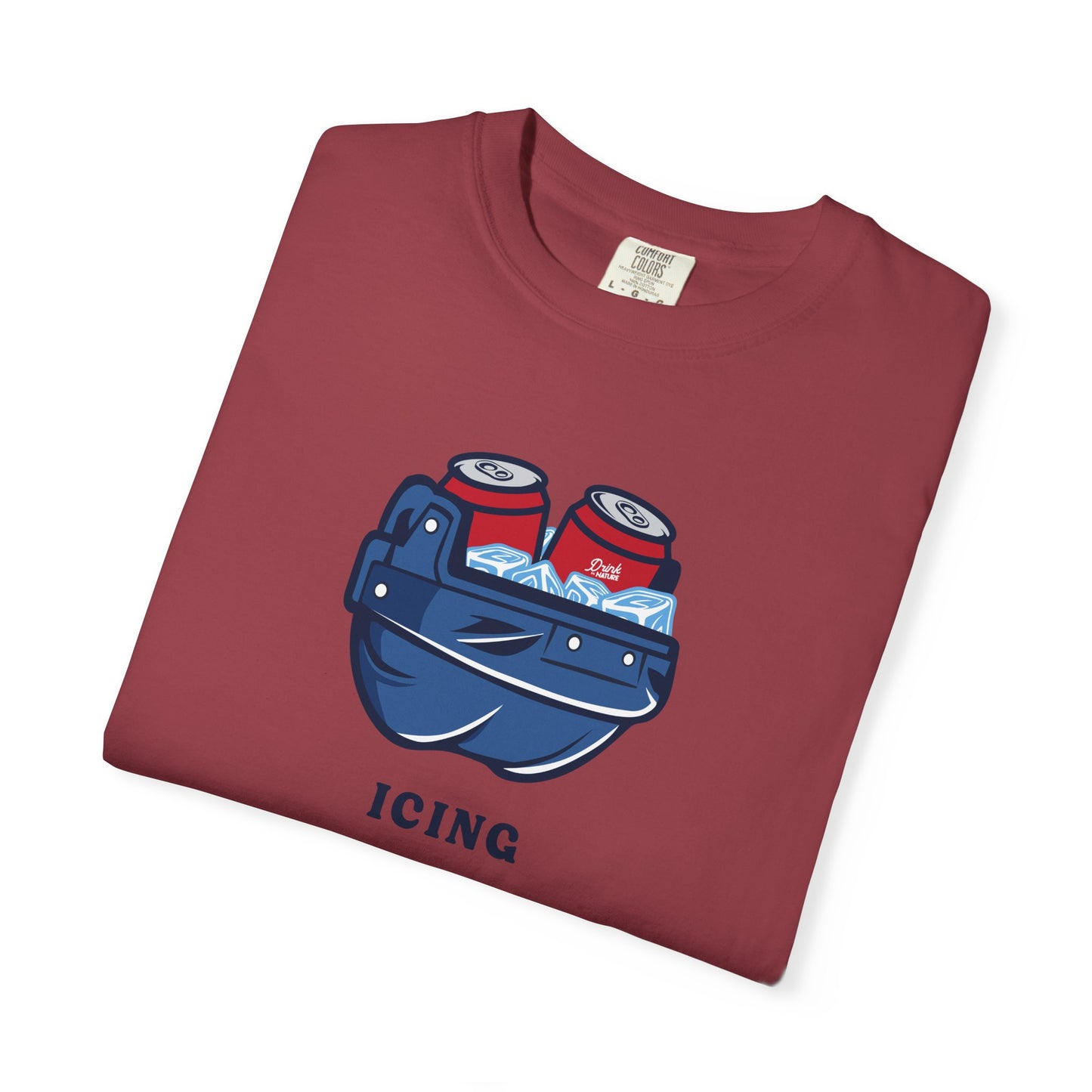 Icing Hockey Pun Unisex Cotton Tee