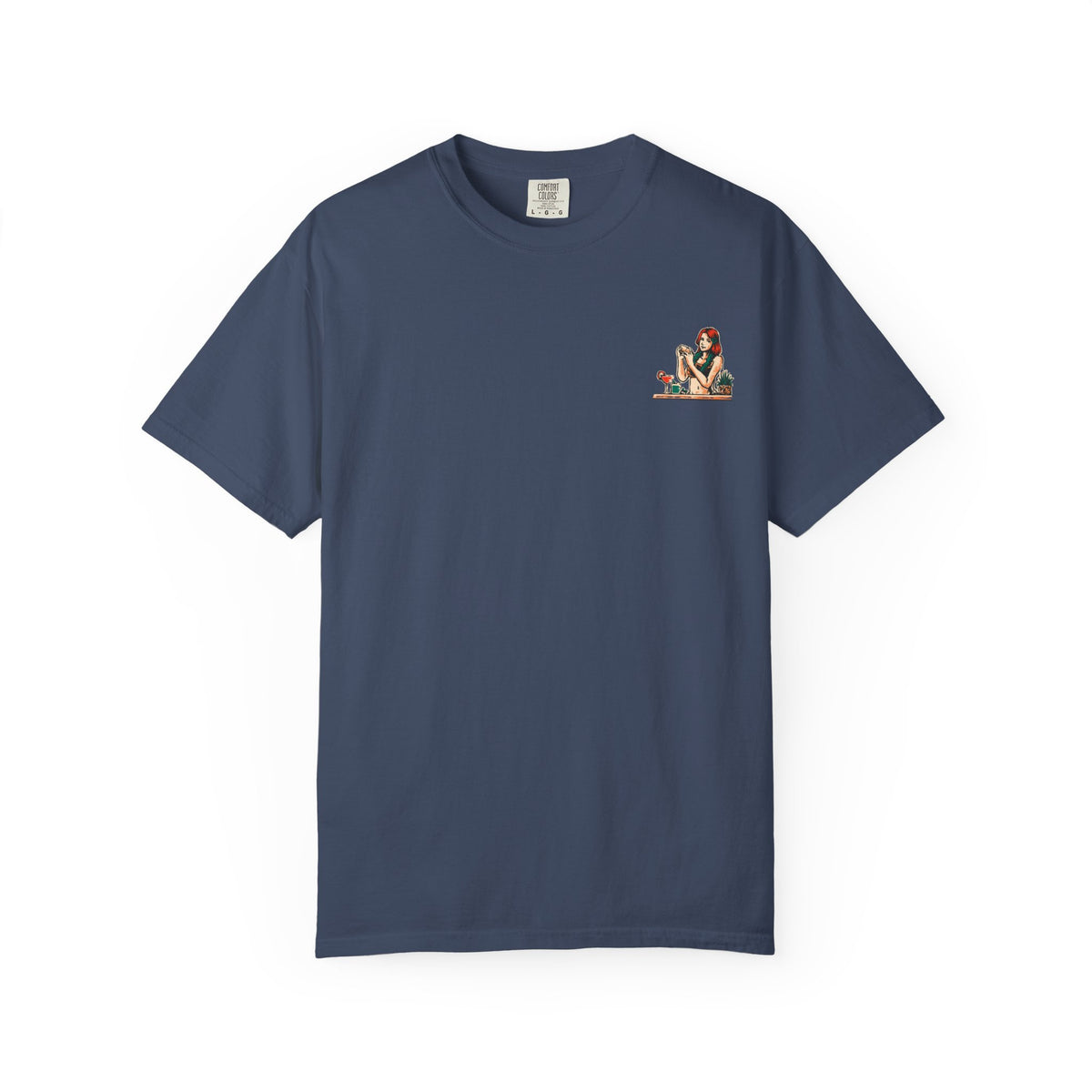 Drink in Nature T-Shirt — "Thirst Things First" Bar Graphic