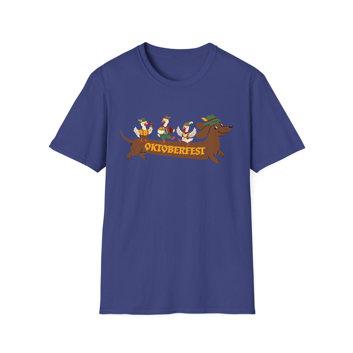 Oktoberfest Dachshund T-Shirt — Cute Sausage Dog Parade Beer Festival Tee
