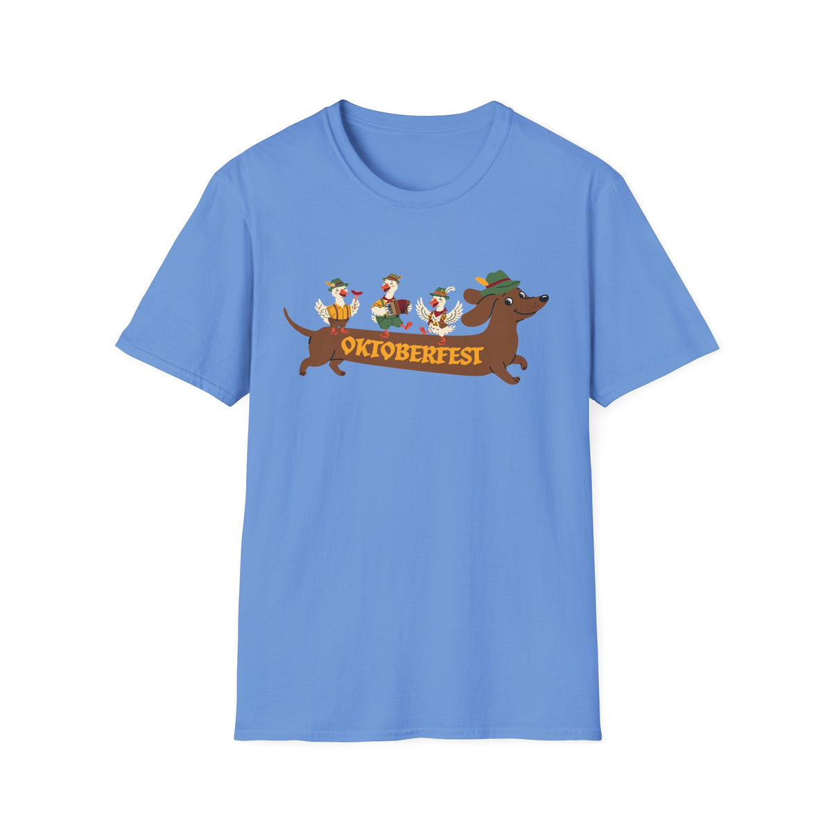 Oktoberfest Dachshund T-Shirt — Cute Sausage Dog Parade Beer Festival Tee