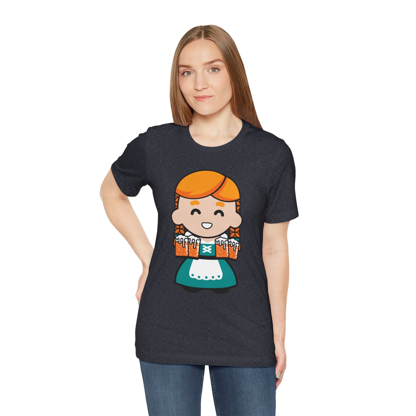 Oktoberfest Girl Unisex Jersey Crewneck Short Sleeve Tee