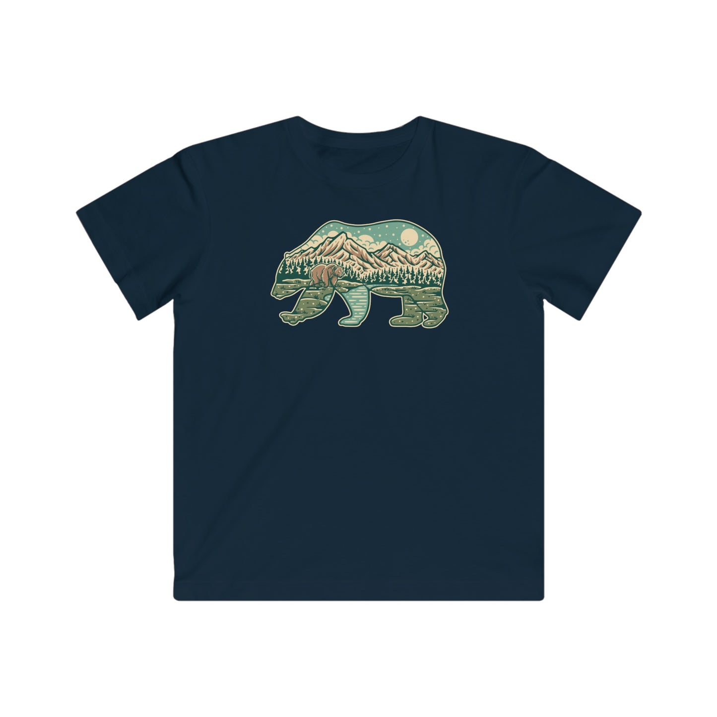 Bear in Nature Kids Fine Jersey Tee