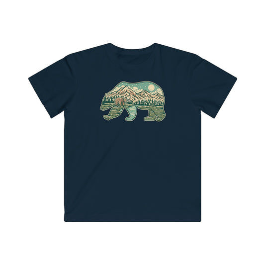 Bear in the Woods Kids Fine Jersey Tee