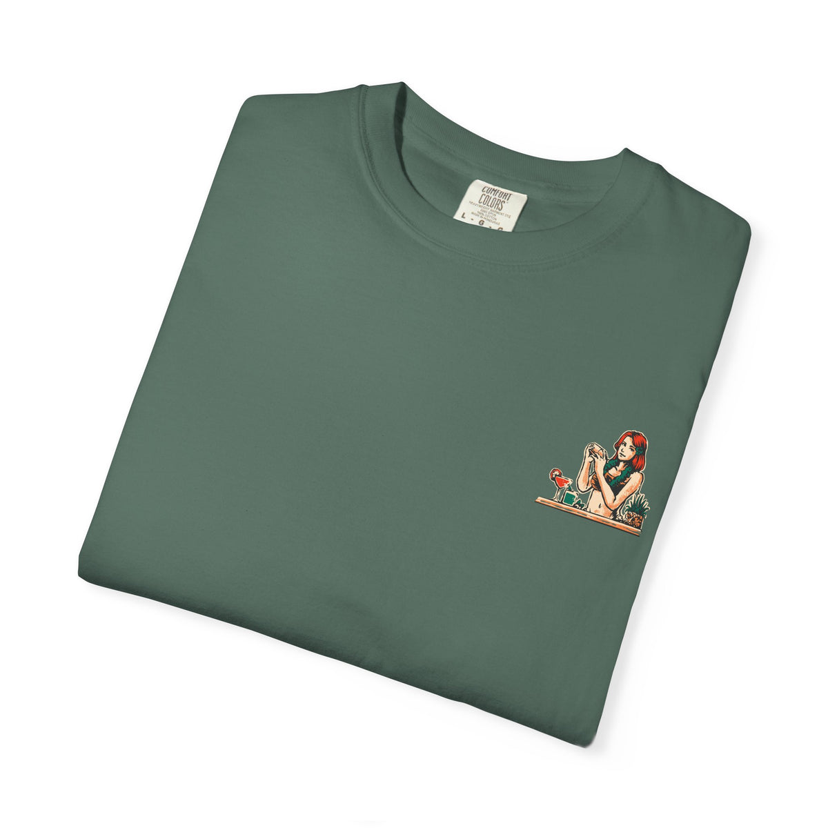 Drink in Nature T-Shirt — "Thirst Things First" Bar Graphic