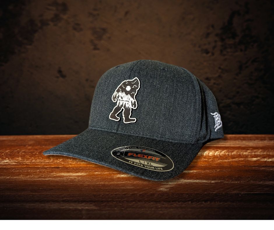 Bigfoot Branded Bills Leather Patch Hat