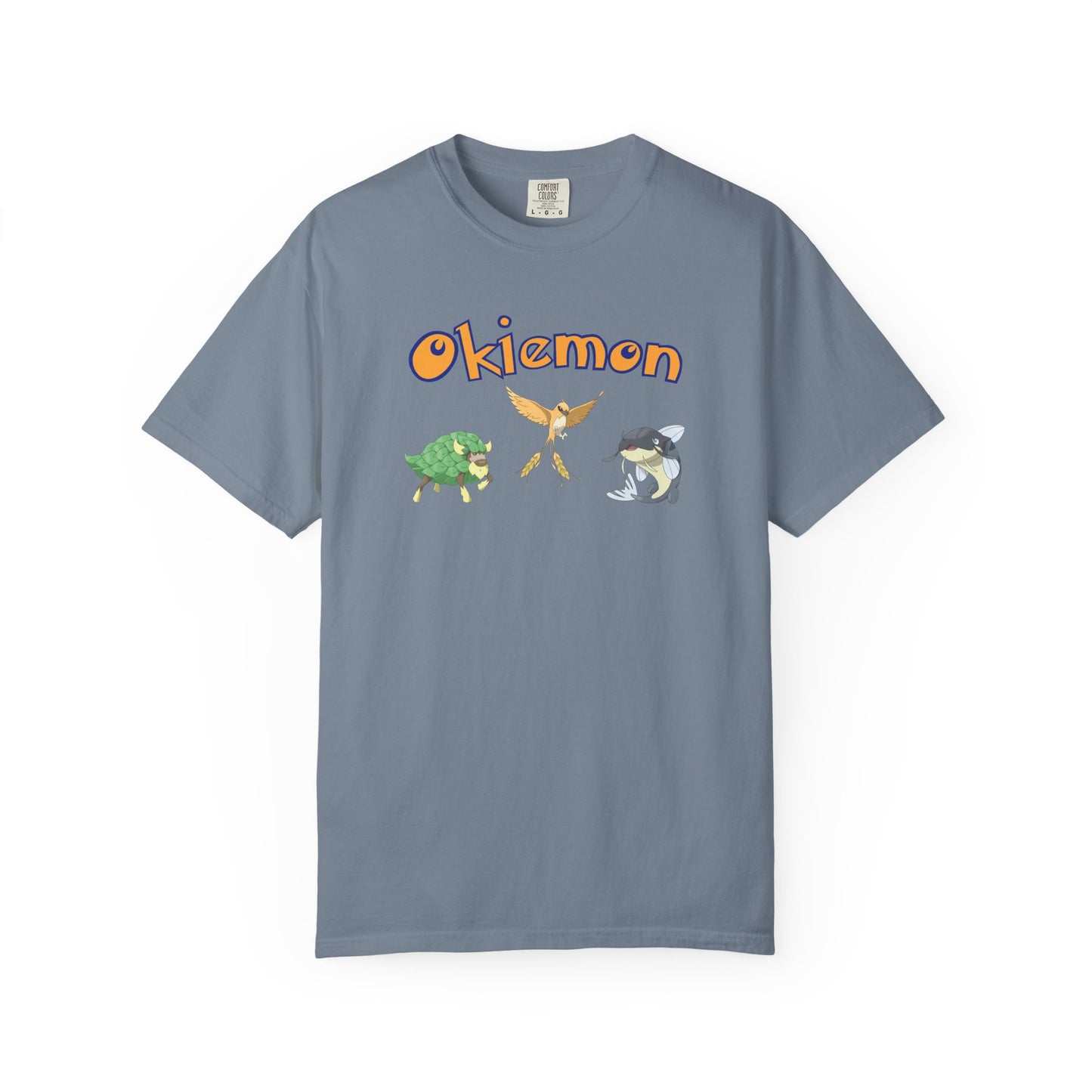 Okiemon T-Shirt — Cute Monster Mascot Tee
