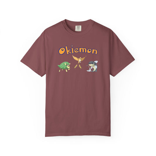 Okiemon T-Shirt — Cute Monster Mascot Tee