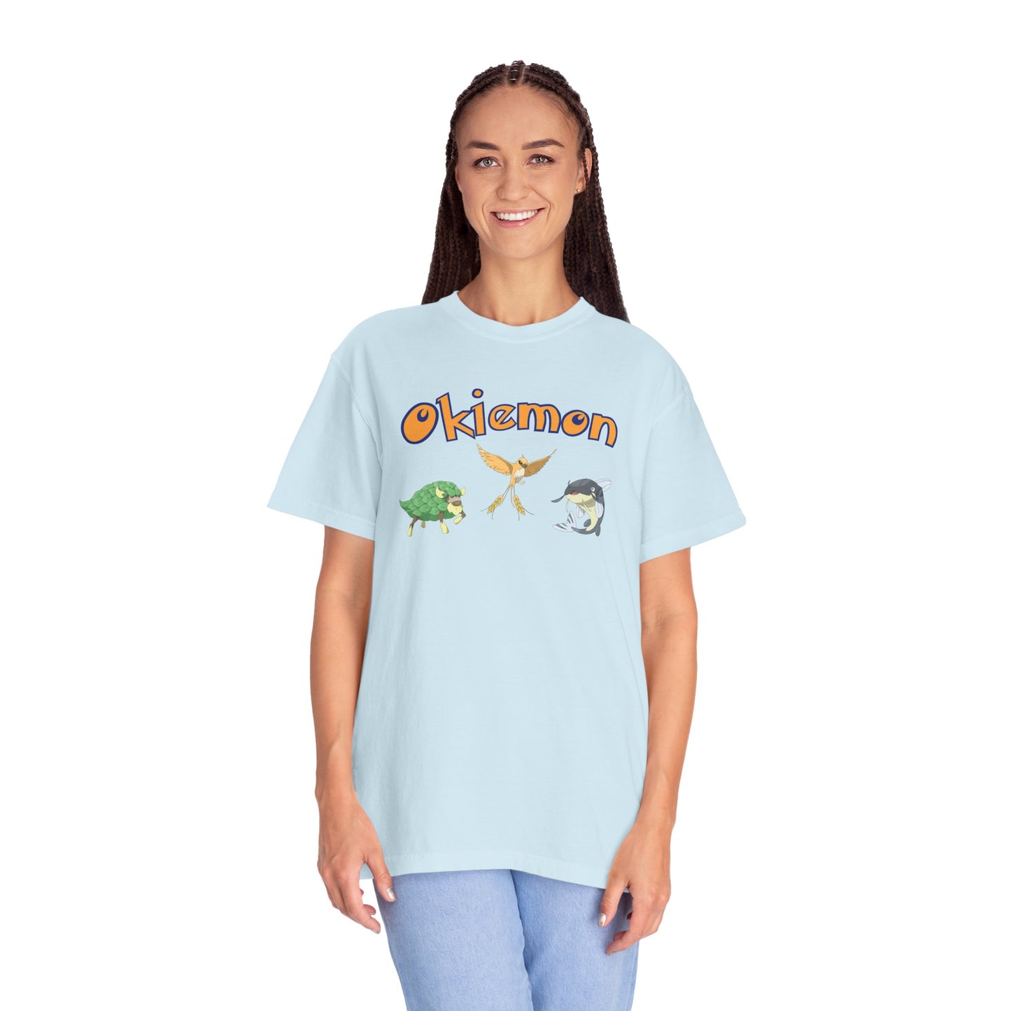 Okiemon T-Shirt — Cute Monster Mascot Tee