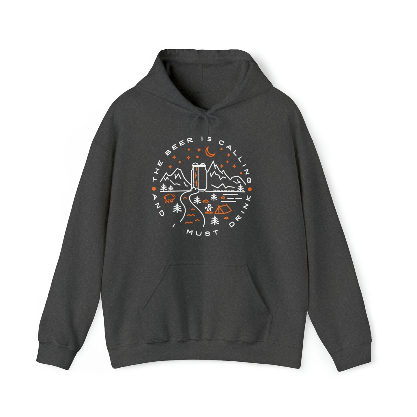 The Beer is Calling Unisex Heavy Blend™ Hooded Sweatshirt