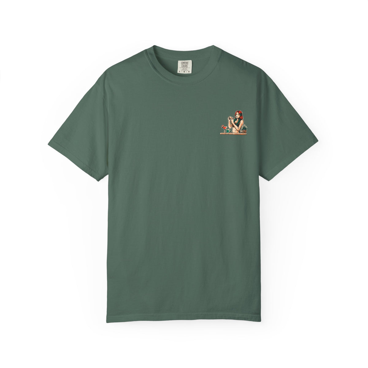 Drink in Nature T-Shirt — "Thirst Things First" Bar Graphic