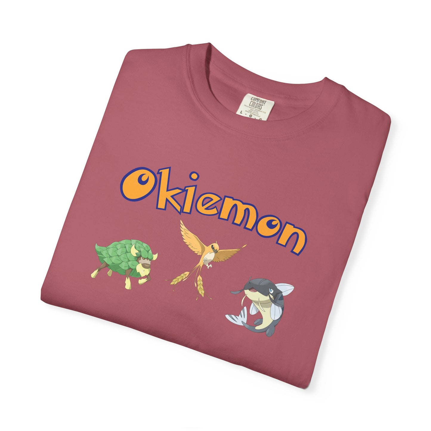 Okiemon T-Shirt — Cute Monster Mascot Tee