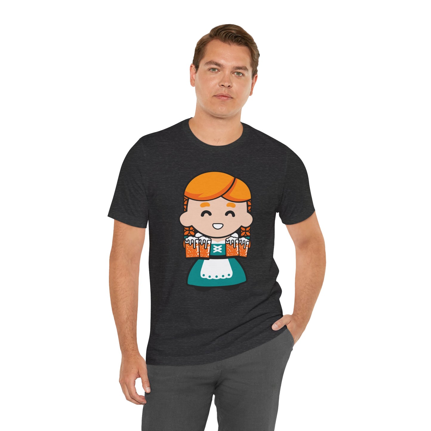 Oktoberfest Girl Unisex Jersey Crewneck Short Sleeve Tee