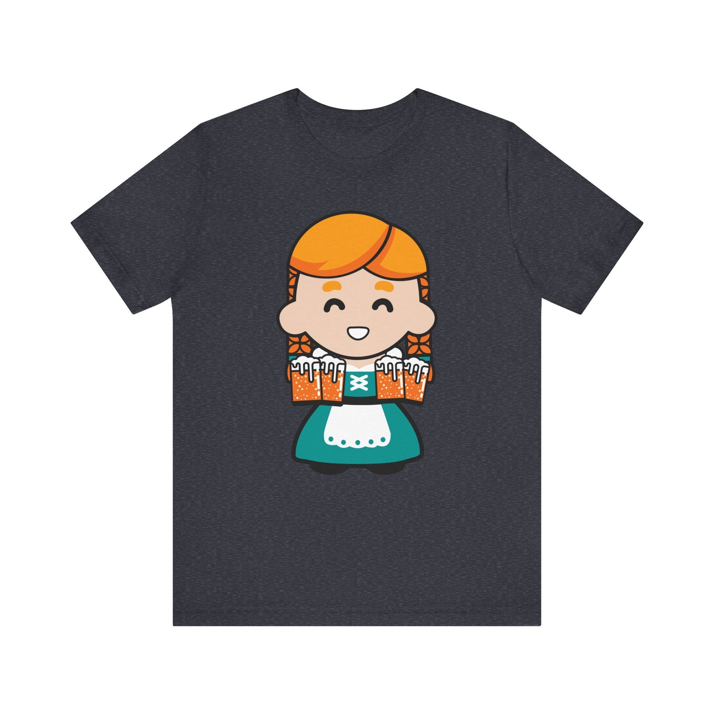 Oktoberfest Girl Unisex Jersey Crewneck Short Sleeve Tee