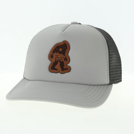 Bigfoot Leather Patch Foam Trucker Hat