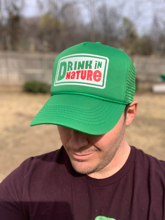 Drink in Nature Retro Foam Trucker Hat