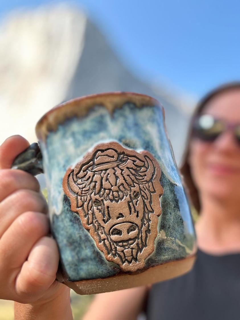 Bison Ceramic Mug