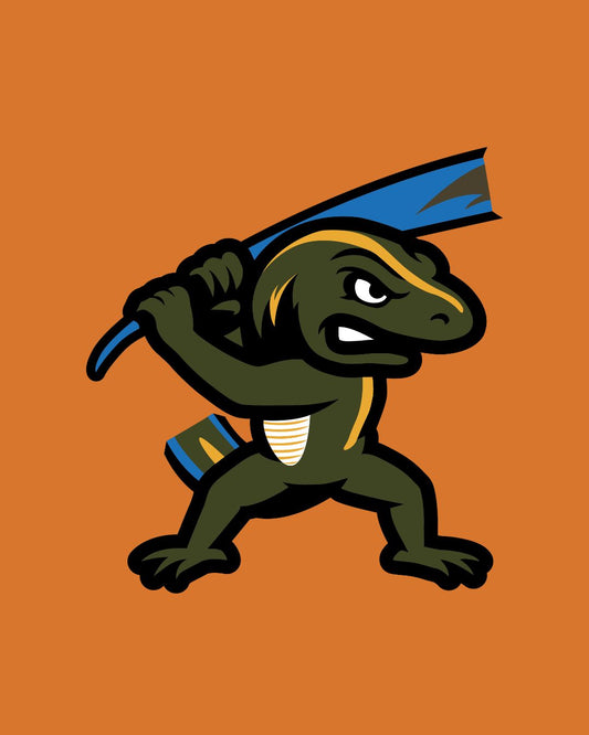 Tails You Lose Skink Baseball Sticker