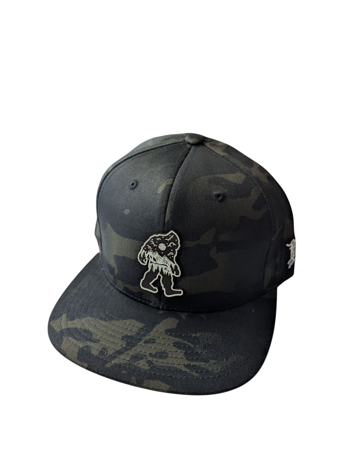 Bigfoot Branded Bills Leather Patch Hat
