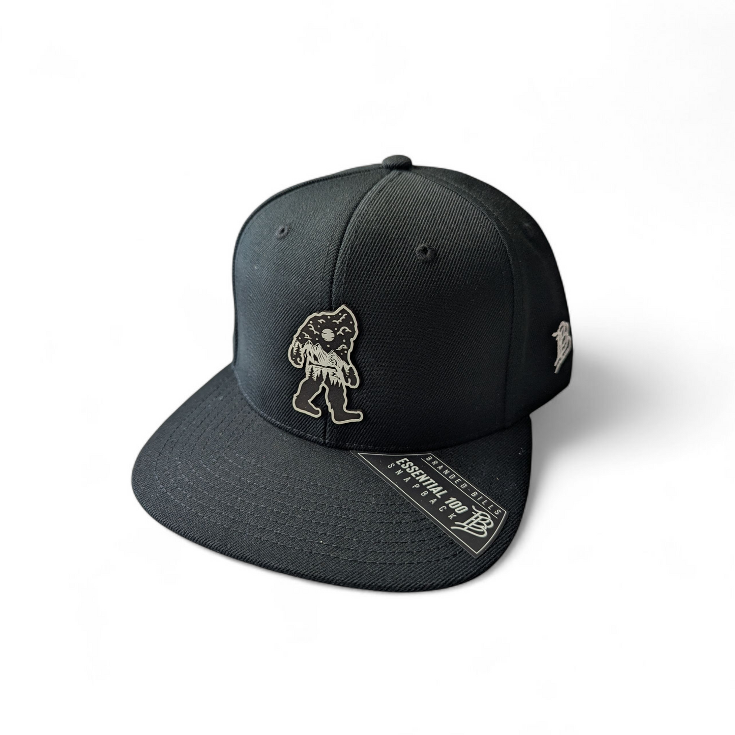 Bigfoot Branded Bills Leather Patch Hat