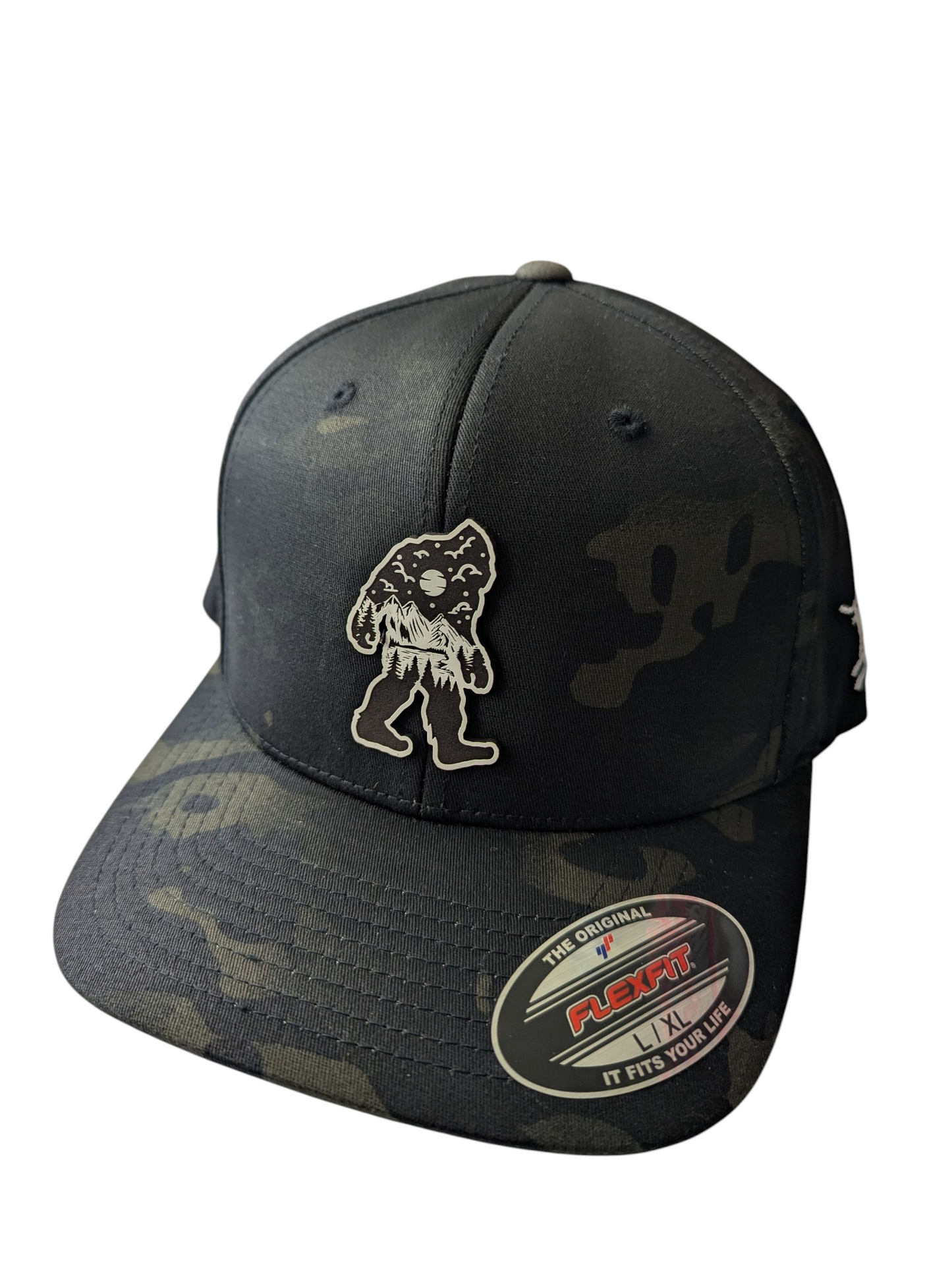 Bigfoot Branded Bills Leather Patch Hat