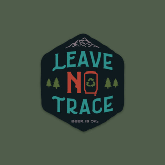 Leave No Trace Sticker