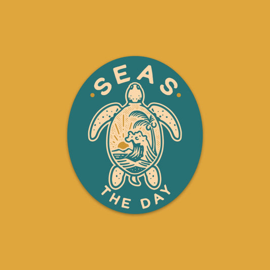 Seas the Day Sticker