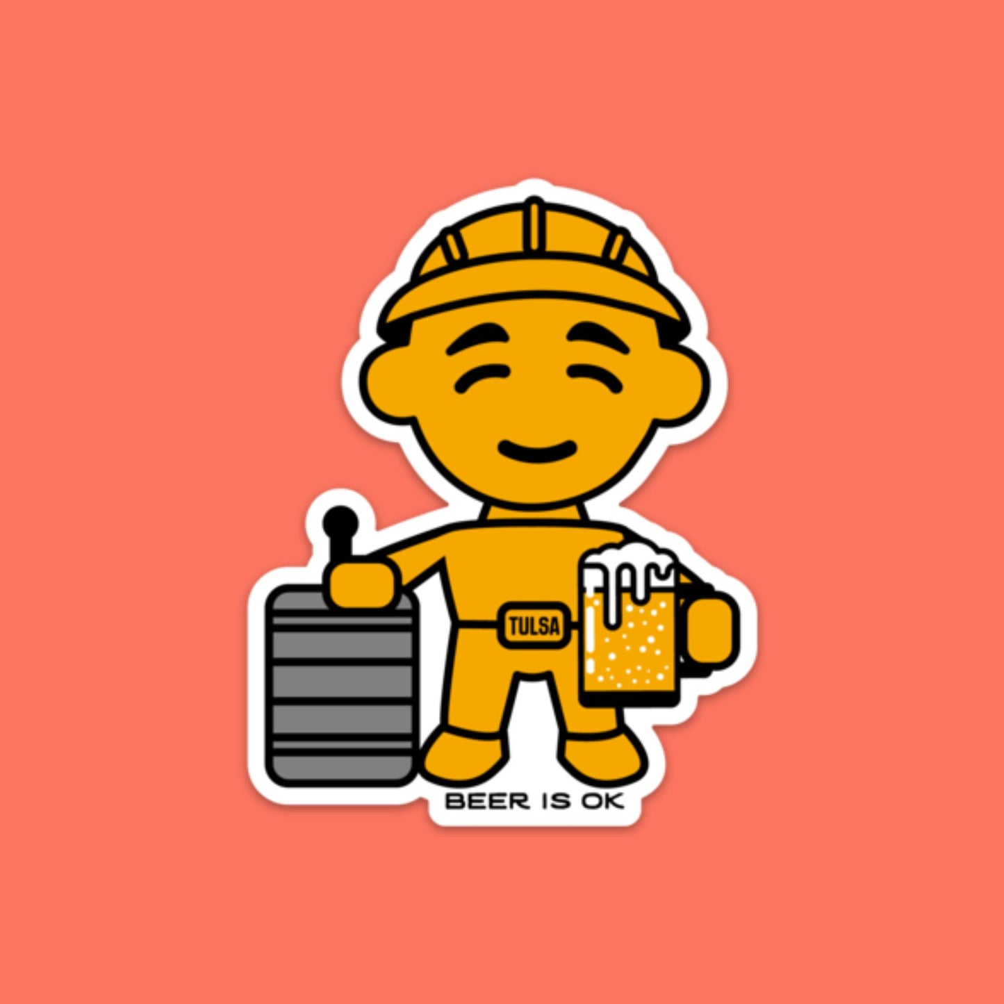 Driller Time Sticker