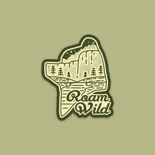 Roam Wild Sticker