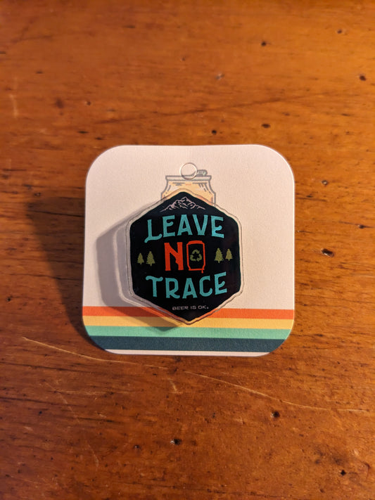 Leave No Trace Pin